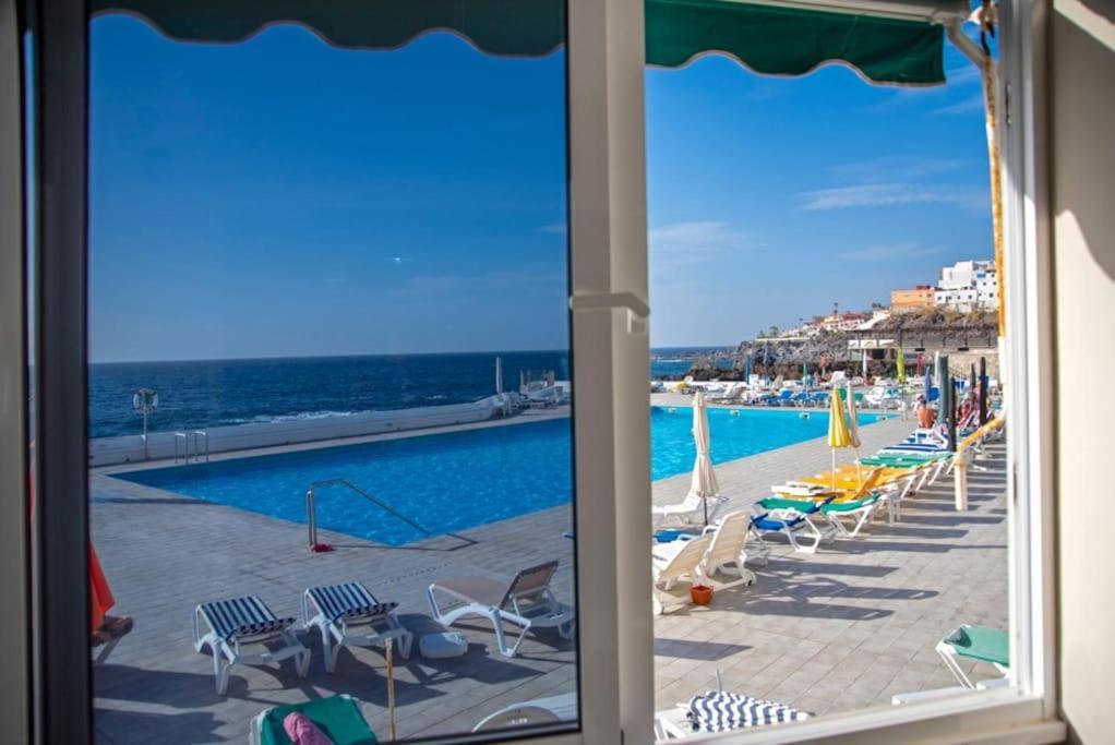 First Line Ocean View Studio Puerto de Santiago  Dış mekan fotoğraf