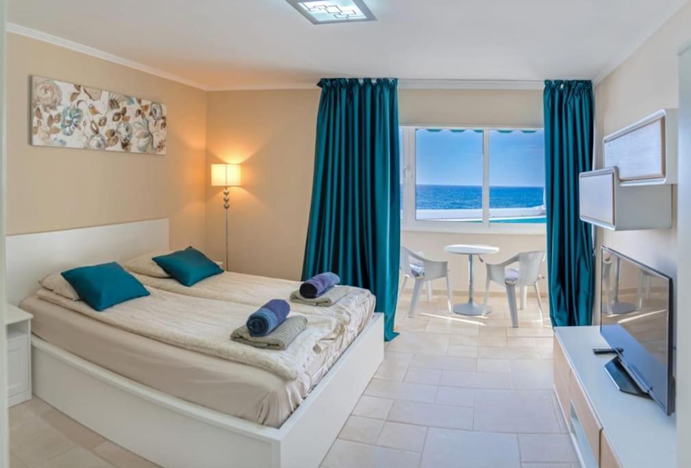 First Line Ocean View Studio Puerto de Santiago  Dış mekan fotoğraf